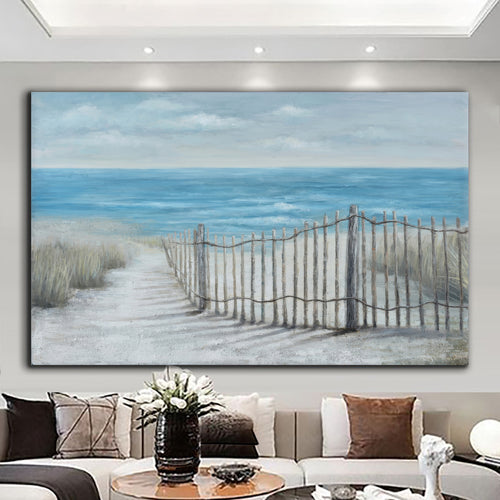 Canvas printed painting, not framed, rolled in tube, subject nature, preries, mountains.