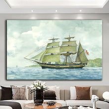 Load image into Gallery viewer, Canvas printed painting, not framed, rolled in tube, subject nature, preries, mountains.
