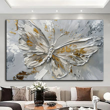 Load image into Gallery viewer, Stretched canvas wall art print – Canvas Wall Art Painting Butterfly BF002 – Small – 30x20 in (75x50 cm) – Iloski Art LLC
