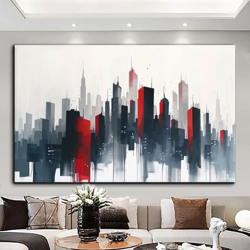 Canvas printed painting, not framed, rolled in tube, subject nature, preries, mountains.