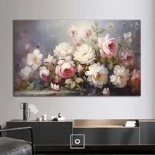 Load image into Gallery viewer, Stretched canvas wall art print – Canvas Wall Art Painting Flowers FLA061 – Small – 30x20 in (75x50 cm) – Iloski Art LLC

