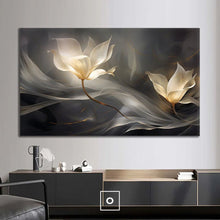 Load image into Gallery viewer, Stretched canvas wall art print – Canvas Wall Art Painting Flowers FLA072 – Small – 30x20 in (75x50 cm) – Iloski Art LLC

