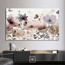 Load image into Gallery viewer, Stretched canvas wall art print – Canvas Wall Art Painting Flowers FLA065 – Small – 30x20 in (75x50 cm) – Iloski Art LLC

