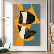 Load image into Gallery viewer, MAP229 Geometric Flow - canvas wall art
