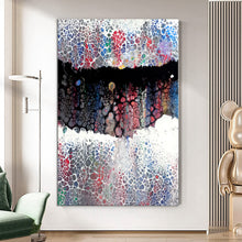 Load image into Gallery viewer, MAP289 Geometric Contrast - canvas wall art
