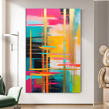 Load image into Gallery viewer, MAP302 Urban Motion - canvas wall art
