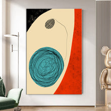 Load image into Gallery viewer, MAP379 Geometric Harmony - canvas wall art
