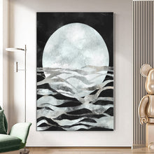 Load image into Gallery viewer, MAP311 Modern Geometry - canvas wall art
