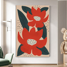 Load image into Gallery viewer, MAP339 Geometric Reflection - canvas wall art
