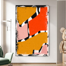 Load image into Gallery viewer, MAP367 Linear Harmony - canvas wall art
