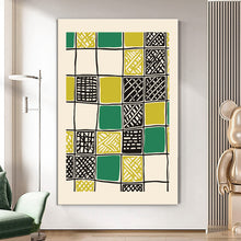 Load image into Gallery viewer, MAP419 Geometric Motion - canvas wall art
