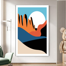 Load image into Gallery viewer, MAP351 Modern Reflection - canvas wall art
