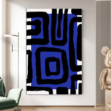 Load image into Gallery viewer, MAP039 Quiet Motion - canvas wall art

