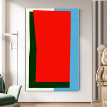Load image into Gallery viewer, MAP020 Abstract Horizon - canvas wall art

