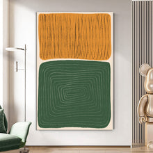 Load image into Gallery viewer, MAP062 Contemporary Flow - canvas wall art
