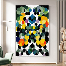 Load image into Gallery viewer, MAP214 Color Contrast - canvas wall art
