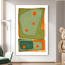 Load image into Gallery viewer, MAP117 Modern Curves - canvas wall art
