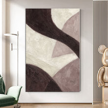 Load image into Gallery viewer, MAP196 Contemporary Reflection - canvas wall art
