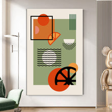 Load image into Gallery viewer, MAP158 Contemporary Echo - canvas wall art

