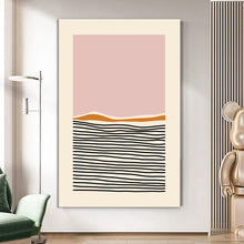Load image into Gallery viewer, MAP157 Linear Rhythm - canvas wall art
