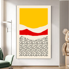 Load image into Gallery viewer, MAP150 Geometric Motion - canvas wall art
