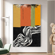 Load image into Gallery viewer, MAP188 Linear Flow - canvas wall art
