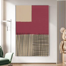 Load image into Gallery viewer, MAP183 Urban Geometry - canvas wall art
