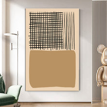 Load image into Gallery viewer, MAP116 Gentle Angles - canvas wall art
