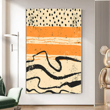 Load image into Gallery viewer, MAP053 Color Geometry - canvas wall art
