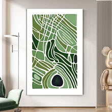 Load image into Gallery viewer, MAP077 Abstract Rhythm - canvas wall art
