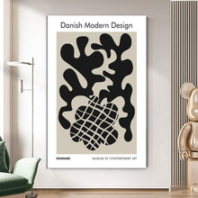 Load image into Gallery viewer, MAP396 Silent Geometry - canvas wall art
