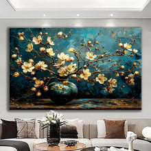 Load image into Gallery viewer, Stretched canvas wall art print – Canvas Wall Art Painting Flowers FLA070 – Small – 30x20 in (75x50 cm) – Iloski Art LLC
