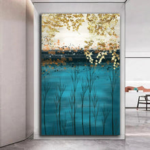 Load image into Gallery viewer, Stretched canvas wall art print – Canvas Wall Art Painting Flowers FLA028 – Small – 20x30 in (50x75 cm) – Iloski Art LLC
