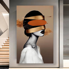 Load image into Gallery viewer, Canvas Wall Art Mystic Woman Painting MYSTW0091 - Iloski Art LLC
