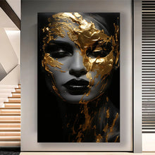 Load image into Gallery viewer, Canvas Wall Art Mystic Woman Painting MYSTW0080 - Iloski Art LLC
