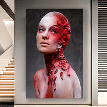 Load image into Gallery viewer, Canvas Wall Art Mystic Woman Painting MYSTW0075 - Iloski Art LLC
