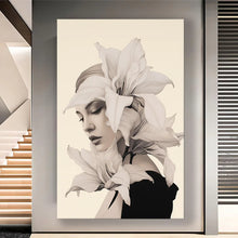 Load image into Gallery viewer, Canvas Wall Art Mystic Woman Painting MYSTW0084 - Iloski Art LLC
