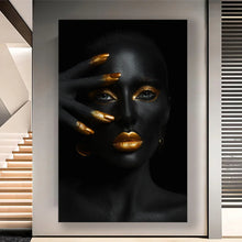 Load image into Gallery viewer, Canvas Wall Art Mystic Woman Painting MYSTW0066 - Iloski Art LLC
