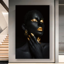 Load image into Gallery viewer, Canvas Wall Art Mystic Woman Painting MYSTW0069 - Iloski Art LLC
