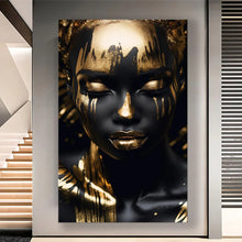 Load image into Gallery viewer, Canvas Wall Art Mystic Woman Painting MYSTW0058 - Iloski Art LLC
