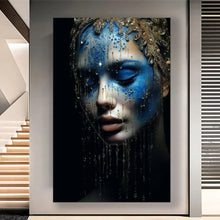 Load image into Gallery viewer, Canvas Wall Art Mystic Woman Painting MYSTW0087 - Iloski Art LLC
