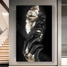 Load image into Gallery viewer, Canvas Wall Art Mystic Woman Painting MYSTW0027 - Iloski Art LLC
