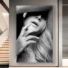 Load image into Gallery viewer, Canvas Wall Art Mystic Woman Painting MYSTW0028 - Iloski Art LLC
