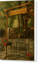 Load image into Gallery viewer, Ohrid Monastery Winery Entrance - Canvas Print
