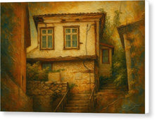 Load image into Gallery viewer, Rustic Ohrid House - Canvas Print
