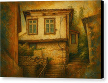Load image into Gallery viewer, Rustic Ohrid House - Canvas Print

