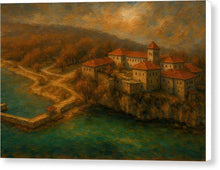 Load image into Gallery viewer, Sunset Over a St. Naum Ohrid - Canvas Print
