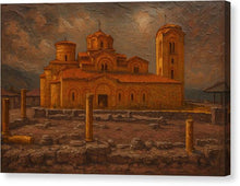 Load image into Gallery viewer, The Plaosnik Monastery an archaeological site - Canvas Print
