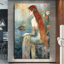 Load image into Gallery viewer, Stretched canvas wall art print – Canvas Wall Art Painting Vasilica Beautiful VBNA033 – Small – 20x30 in (50x75 cm) – Iloski Art LLC
