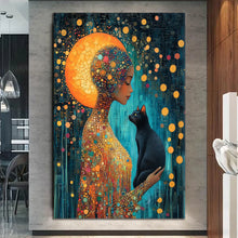 Load image into Gallery viewer, Stretched canvas wall art print – Canvas Wall Art Painting Vasilica Beautiful VBNA040 – Small – 20x30 in (50x75 cm) – Iloski Art LLC
